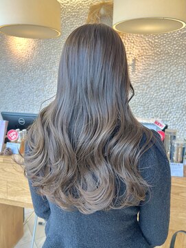 ビーチ(BEACH) 透け感たっぷりブリーチなしオリーブマロンブラウンベージュ