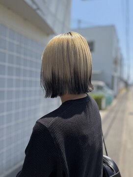 アラレ(ARARE) ブラック×ハイトーンデザイン