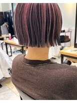 リディー(Lidee) Lideeアンブレラの切りっぱなしボブ3.4似合わせカット
