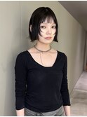 オン眉ボブレイヤー