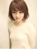 天神【 BIRTH 】　モーブベージュラウンドボブ