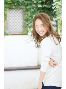 ロンド ブランシュ 錦糸町北口(Lond blanche) 【Blanche】かきあげ前髪のラフなカールスタイル☆