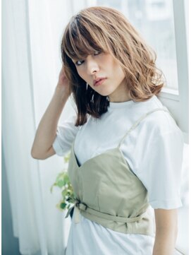 ウイングスガーデン 鶴川(WINGS garden) ナチュラルな質感のミディアムボブ♪. 鶴川 美容室