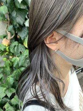 アクト 仙台店(ACT) シルバーアッシュ×インナーカラー