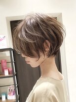 バンプ ギンザ(BUMP GINZA) 軽さと立体感とブルーベージュカラー30代40代★