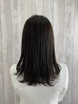 シエル 立川店(CIEL) グレージュ セミロングスタイル