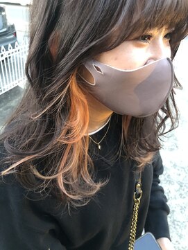 ヘアメイク ヴァロ(Hair Make VaLo) マットベージュ＋オレンジ