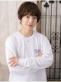 ≪mod's men≫アンニュイで暖色系カラーマッシュパーマd