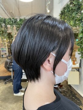 ナンバー ジェミカ 札幌(N° jemica) 首元すっきり*夏ショートスタイル