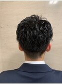 かきあげバング／床屋