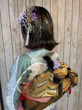 バイブス バイ ケンジ(vibes by KENJE) 着付け　ヘアセット