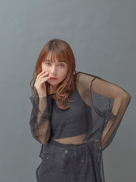 ラフィス ヘアー ピーチ 岡山店(La fith hair peach) 【La fith】ニュアンスカラー×セミディ