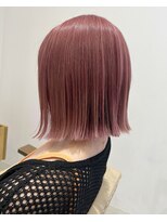 アリーナ 船橋日大前店(arena)&nbsp;切りっぱなし×ピンクカラー