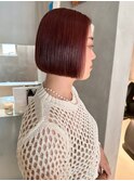 ミニボブ/ショート/ショートヘア/前下がりボブ/ぱつっとボブ