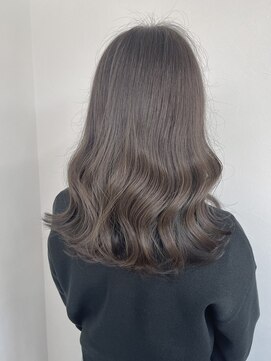 スラッシュ(SLASH) 髪質改善/グレージュ/透明感カラー/ナチュラル/艶髪