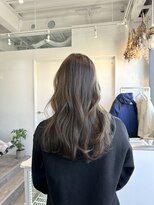 ロカ 表参道(loka)&nbsp;シアーカラー/エアリーロング[表参道/髪質改善/ハイライト]