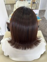 オルガ(oruga)&nbsp;艶々外はねボブ　福井県越前市美容室