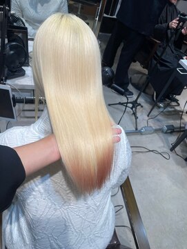 ロイス 神宮前(ROIS) 透明感ベージュカラー/ダブルカラー/ケアブリーチ[表参道駅]