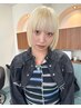 ブリーチ抜きっぱなしコース ケアブリーチ2回＋２stepトリートメント　￥13980