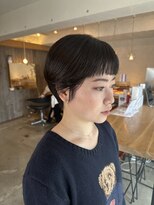 ドルセ(Dulce)&nbsp;ダークカラー×オン眉マッシュ