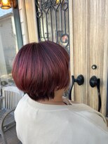 チョコレート(chocolate)&nbsp;ピンクショートヘア