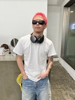 レコ 渋谷(LECO)&nbsp;メンズピンクベリーショート