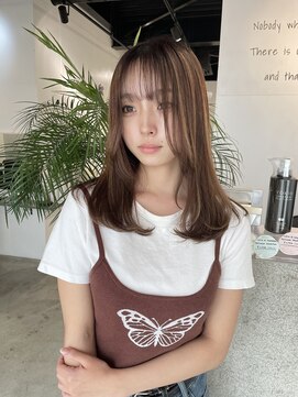 キング 高槻(K!ng) 縮毛矯正髪質改善ハイライトレイヤーカット高槻美容室エクステ