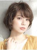 顔周りを引き立てるワンカールショート★20代30代50代 髪質改善