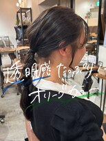 マルケ ドゥ マッシュ(MaruQuee de mashu) 透明感オリーブカラー＋簡単アレンジ