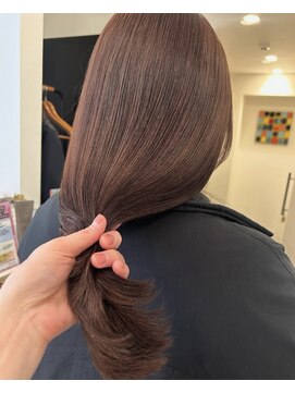 ピンクベージュ(ブリーチなし)