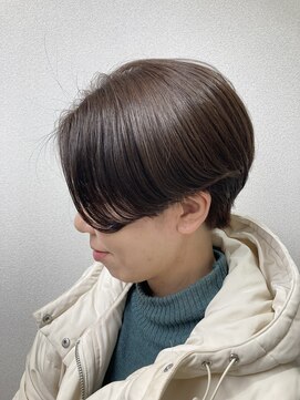 ビードロネイ 武蔵境店(vi-dro nei) ハンサムショート×ラベンダーグレージュ