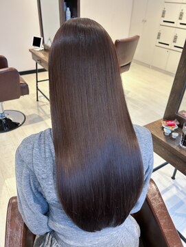 ソリス(Solis) ショコラブラウン×髪質改善トリートメント