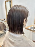 【Gift.hair&spa】切りっぱなしボブ