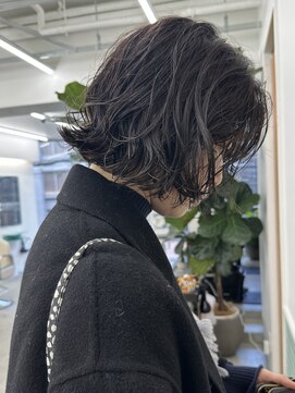 tohka ボブパーマ/ニュアンスパーマ/切りっぱなしボブ