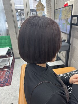 ミニボブ/ココアブラウン