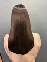 ユニコヘア(unico hair)&nbsp;ダークオリーブ×髪質改善