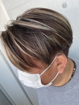 アコ(Aco) メンズハイライト/上品ハイライト/ハンサムショート