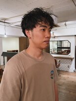 フランチェスカ(Francesca)&nbsp;マッシュパーマ/メンズパーマ/くるくるパーマ/ラフパーマ