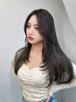 ザシェノンウメダ(THA CHAINON UMEDA) 心斎橋/着物ヘア/大人ガーリー/ダークアッシュ/似合わせカット