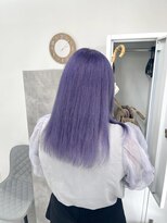 ワンズクロエ 原宿店(ONE's Chloe)&nbsp;ミディアムレイヤーカット似合わせカットダークアッシュ着物原宿