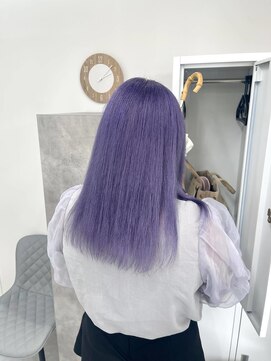 ワンズクロエ 原宿店(ONE's Chloe) ミディアムレイヤーカット似合わせカットダークアッシュ着物原宿