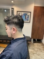 クーシ(kuusi)&nbsp;フェードカットサイド流し【高円寺/東高円寺/新高円寺】