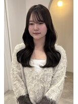 カシェ キョウマチ(cashe’e)&nbsp;松阪/グレージュ/透明感カラー/10代/20代/韓国巻き髪