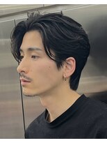 レタッチ バイ フィフス 天神大名(RETOUCH by fifth) 天神メンズパーマフェザーパーマシャドウパーマセンターパート