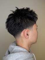 クオンヒール 淀屋橋店(QUON HEAL)&nbsp;スパイキー/ベリーショート/ショート/テーパーフェード△