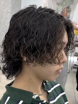 メンズサロン ノード 栄(men’s salon NODE) 波巻きスパイラルパーマツイストスパイラルパーマウルフ名古屋栄