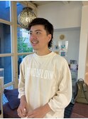 メンズカット ベリーショート ニュアンスモヒカン
