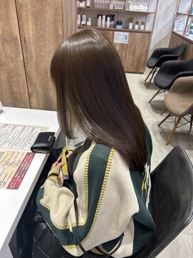 アヴァンス セブンパーク天美 松原店(AVANCE.) アッシュベージュ★艶髪
