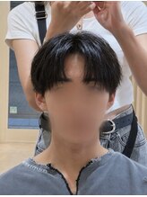 アイトーキョー 横浜(AI TOKYO)&nbsp;TXTボムギュ風ナチュラル微わけコンマバング／横浜