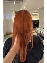パプス ド コワフュール 甲南山手店(Pap's de coiffeur)&nbsp;オレンジカラー